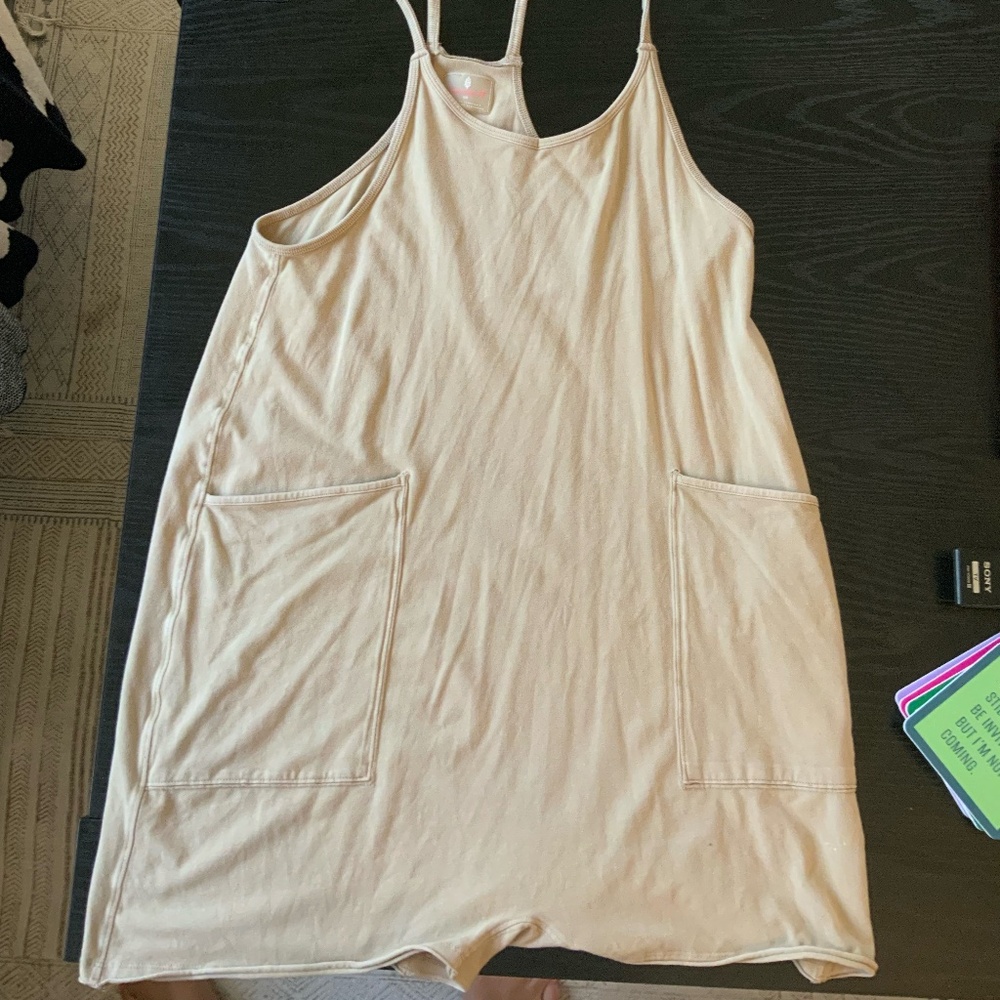 Free People Movement Hot Shot Romper (Not made anymore) Size XS Tan/ Camel